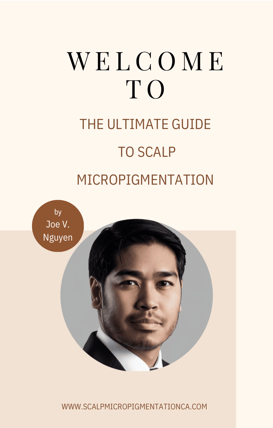 The Ultimate Guide to Scalp Micropigmentation by Joe V. Nguyen — free SMP training manual cover